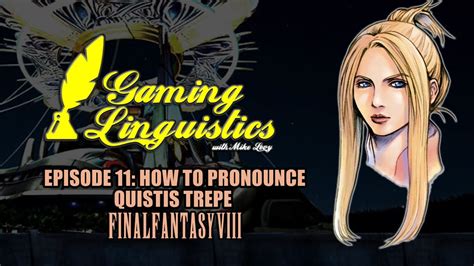 how to pronounce quistis|How To Pronounce Quistis .